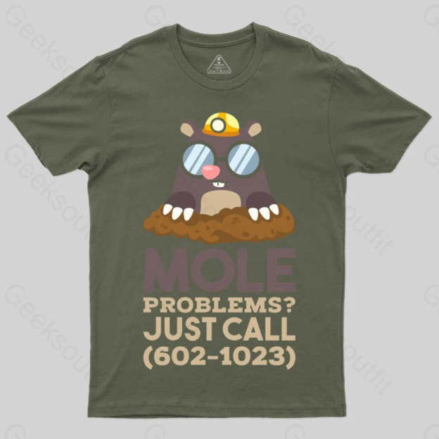 Chemistry - Mole Problems T-shirt - Geeksoutfit