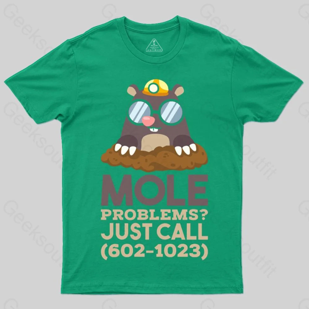 Chemistry - Mole Problems T-shirt - Geeksoutfit
