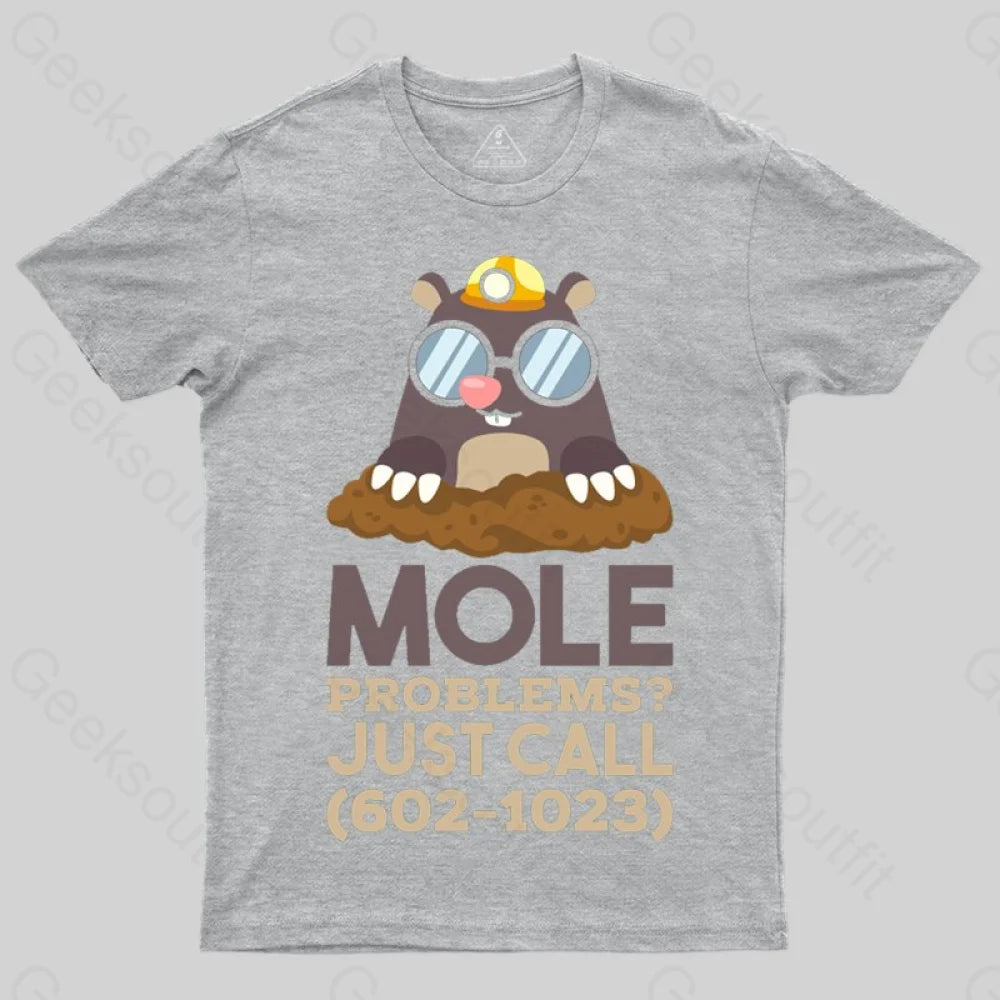 Chemistry - Mole Problems T-shirt - Geeksoutfit