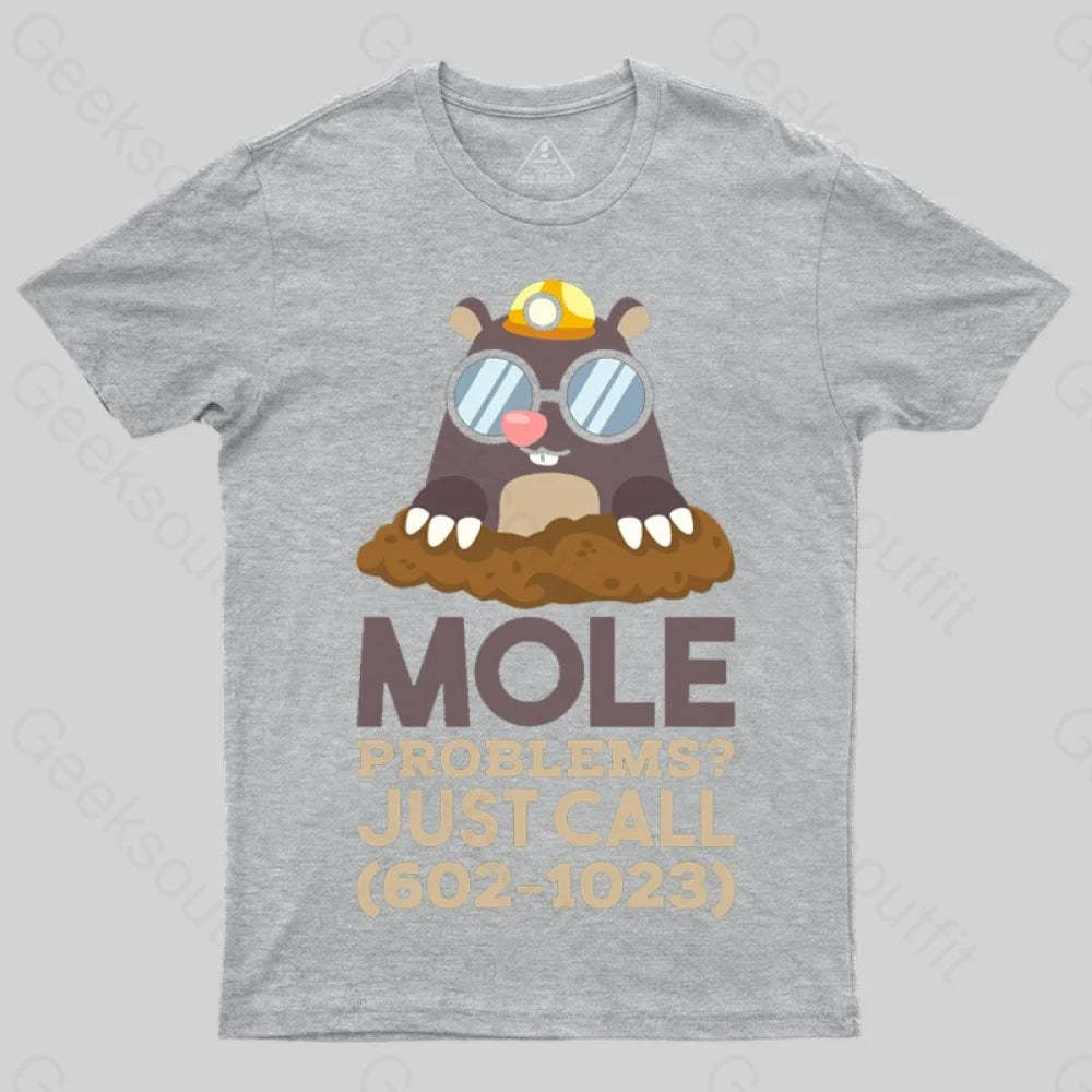 Chemistry - Mole Problems T-shirt - Geeksoutfit