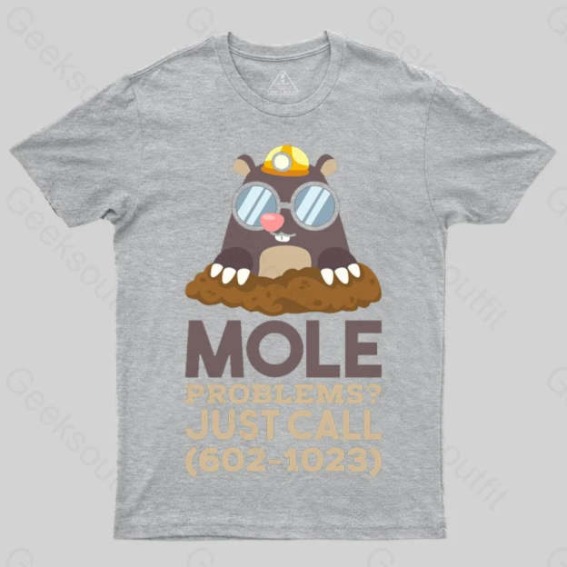 Chemistry - Mole Problems T-shirt - Geeksoutfit