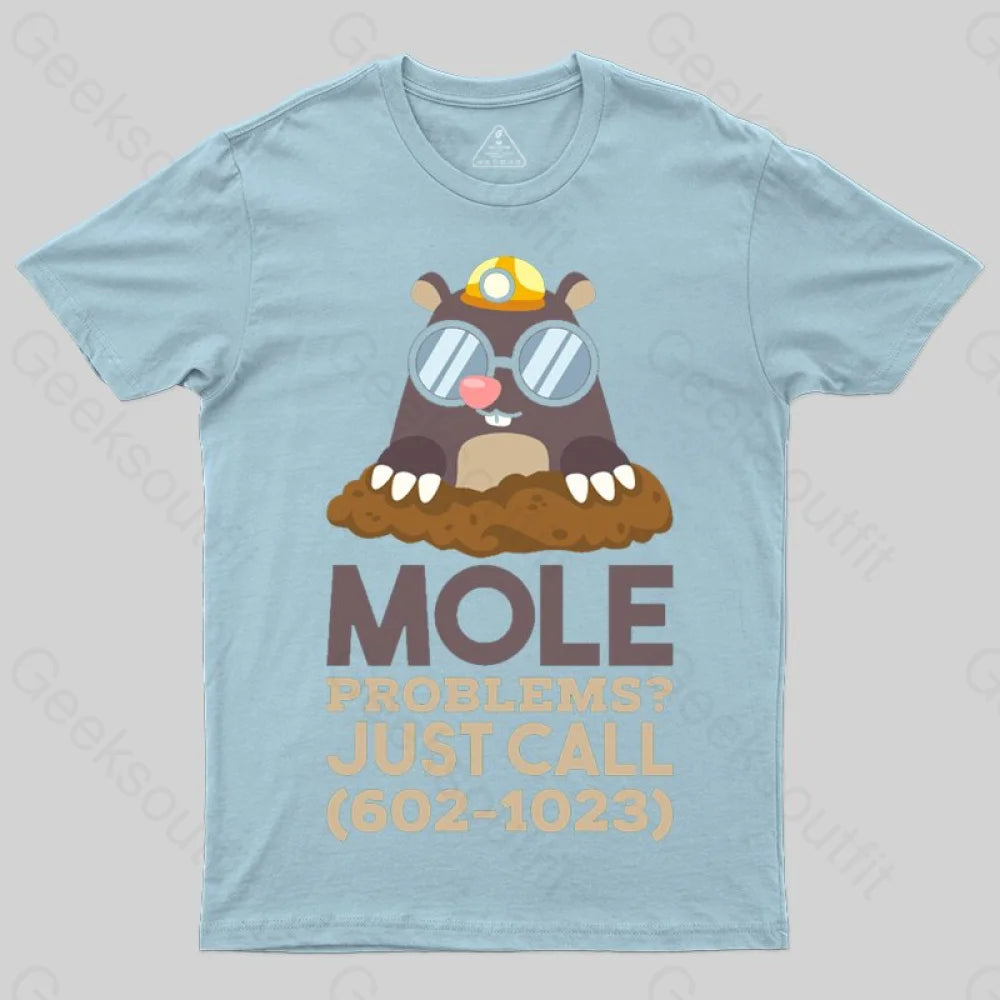 Chemistry - Mole Problems T-shirt - Geeksoutfit