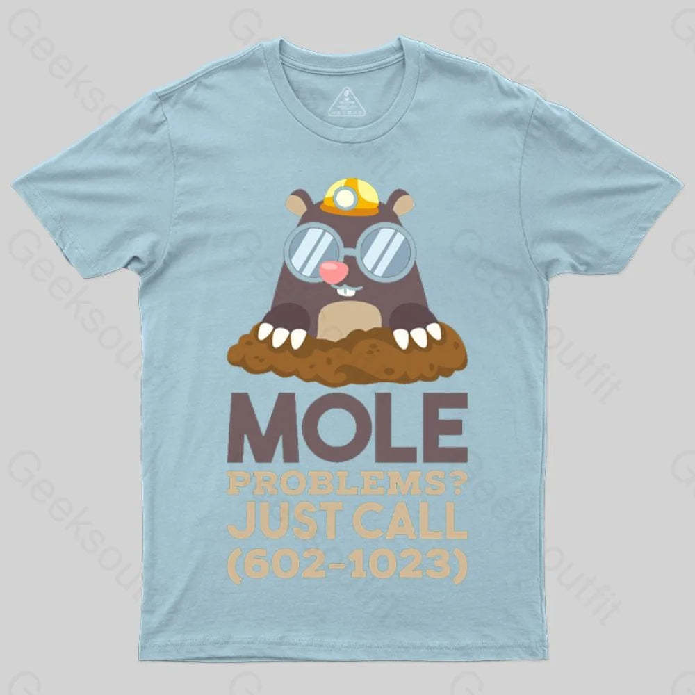 Chemistry - Mole Problems T-shirt - Geeksoutfit