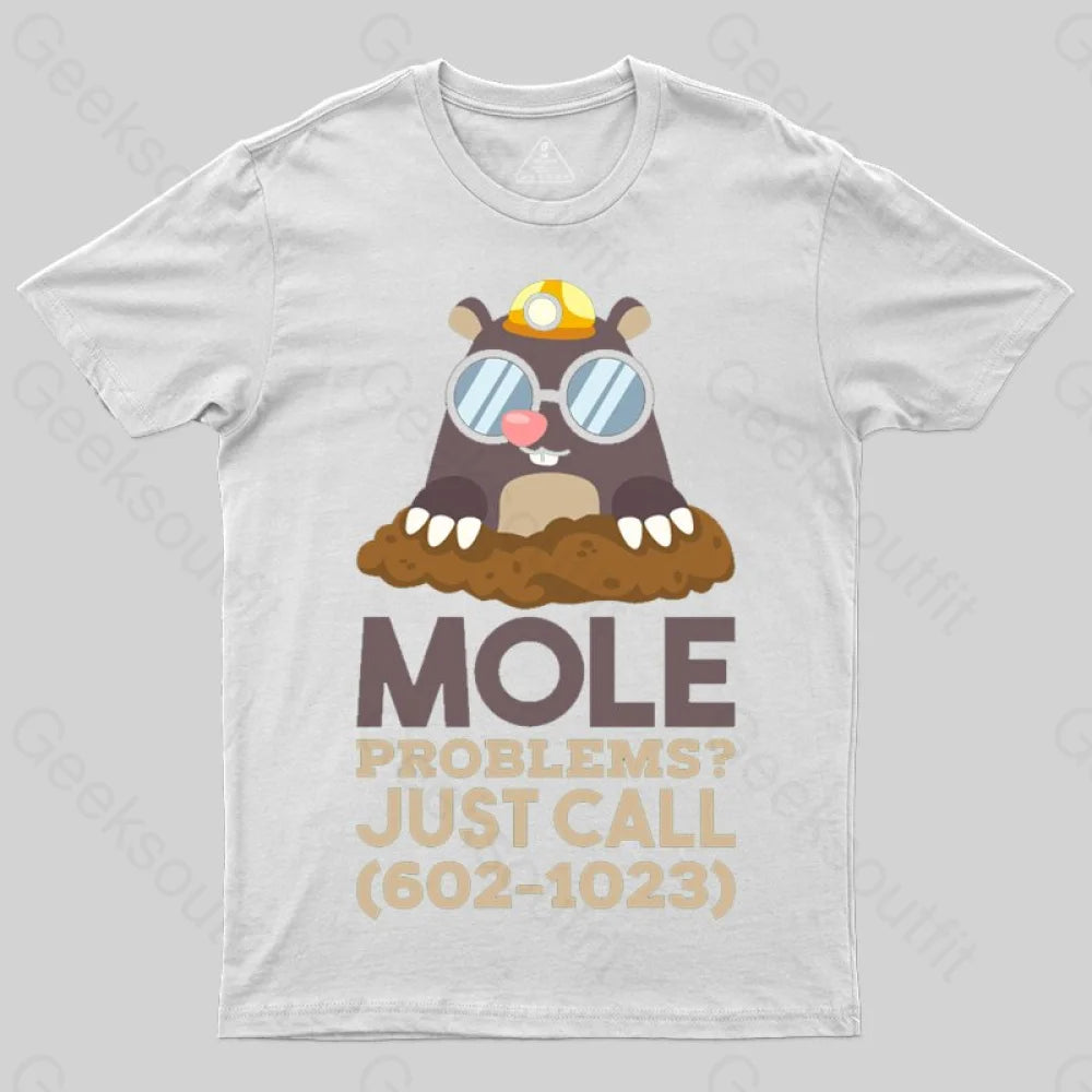 Chemistry - Mole Problems T-shirt - Geeksoutfit
