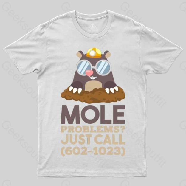 Chemistry - Mole Problems T-shirt - Geeksoutfit