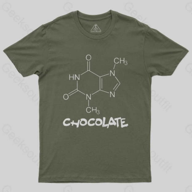 Chemistry of Chocolate T-shirt - Geeksoutfit