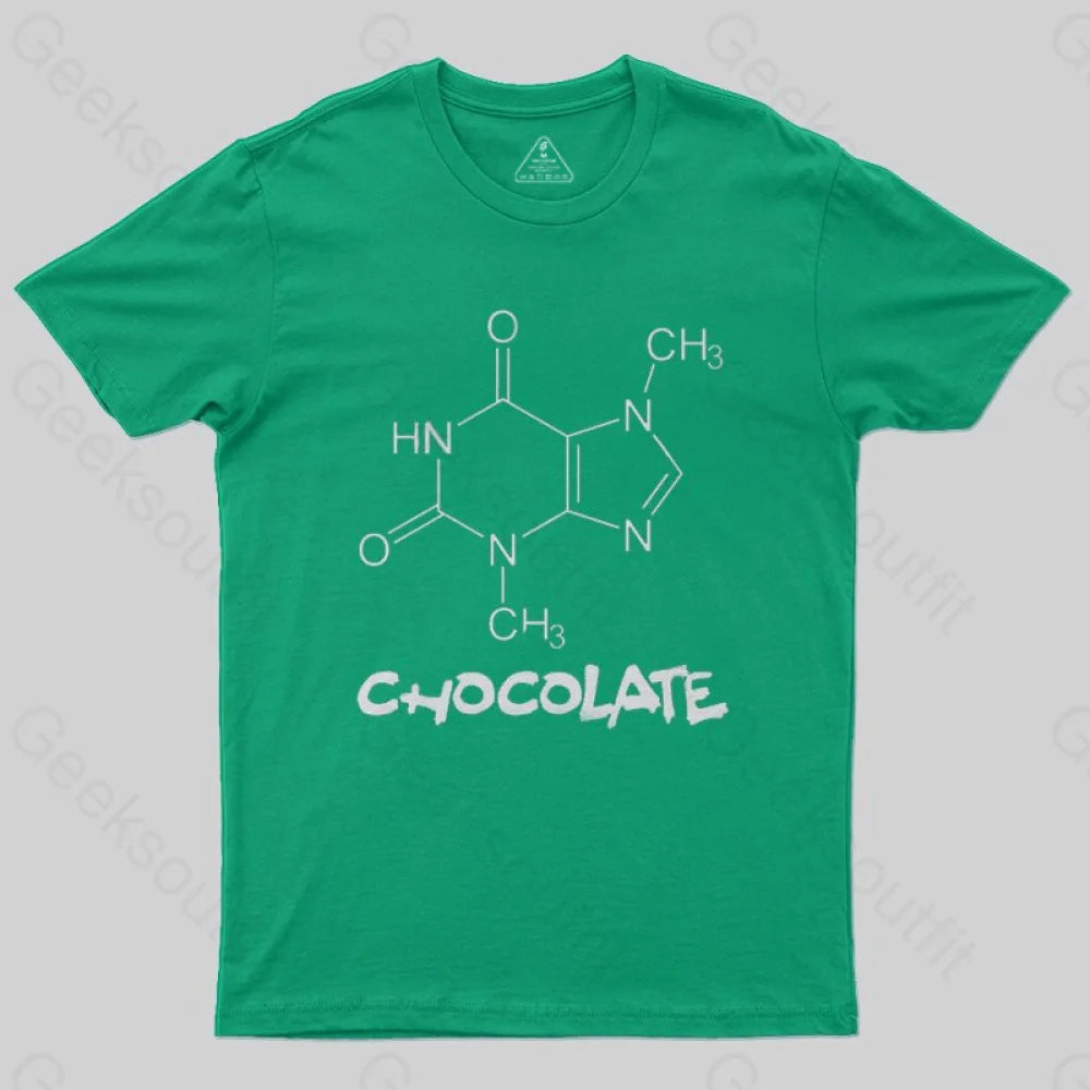Chemistry of Chocolate T-shirt - Geeksoutfit
