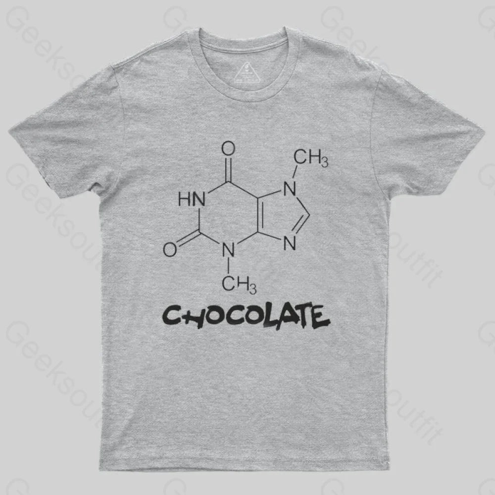 Chemistry of Chocolate T-shirt - Geeksoutfit