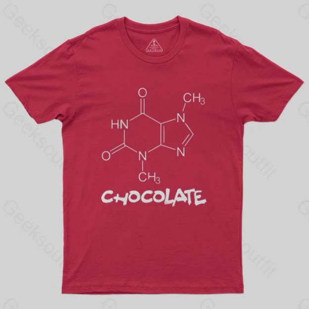 Chemistry of Chocolate T-shirt - Geeksoutfit