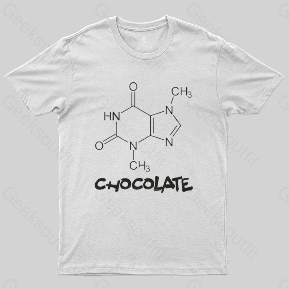 Chemistry of Chocolate T-shirt - Geeksoutfit