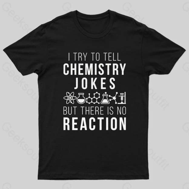 Chemistry Teacher Nerd T-Shirt Black / S