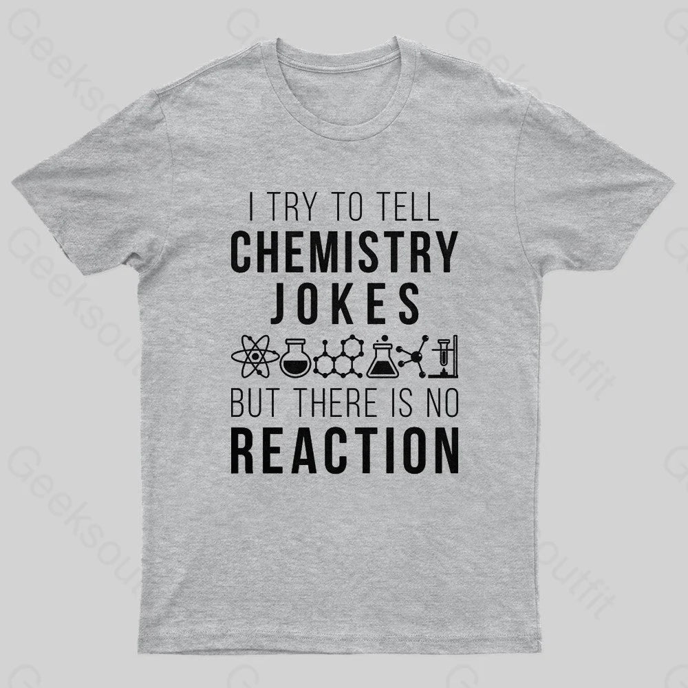 Chemistry Teacher Nerd T-Shirt Grey / S