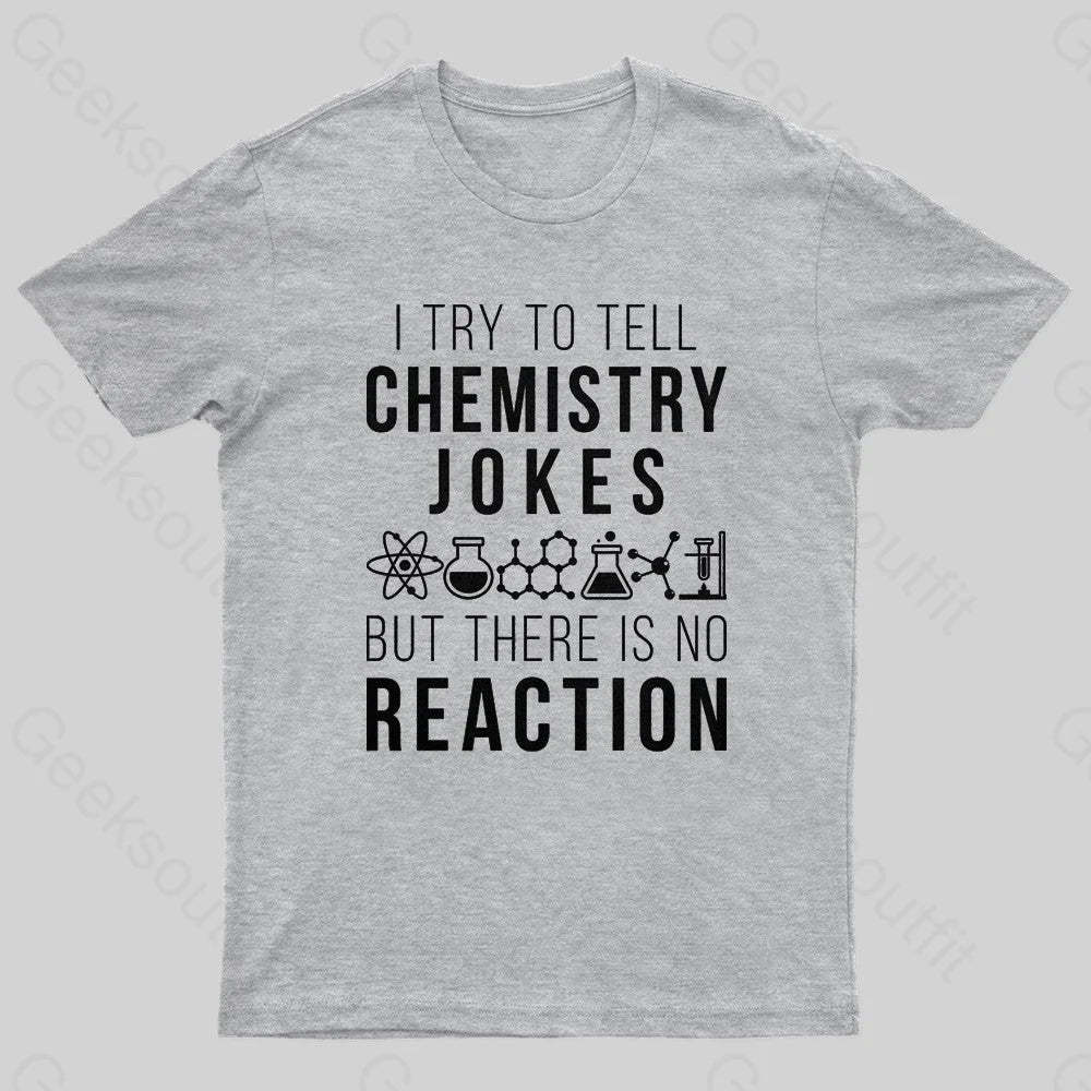 Chemistry Teacher Nerd T-Shirt Grey / S