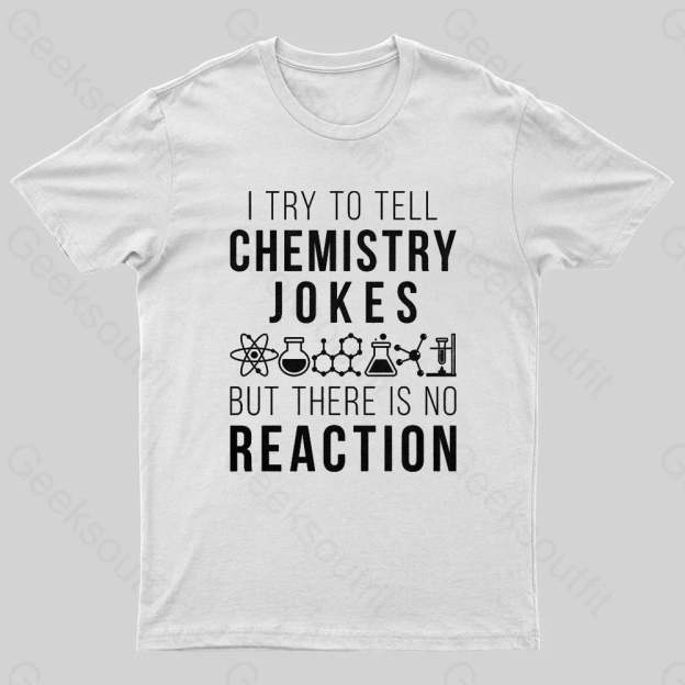 Chemistry Teacher Nerd T-Shirt White / S