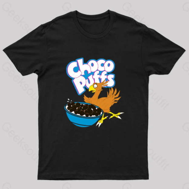 Choco Puffs Geek T-Shirt Black / S