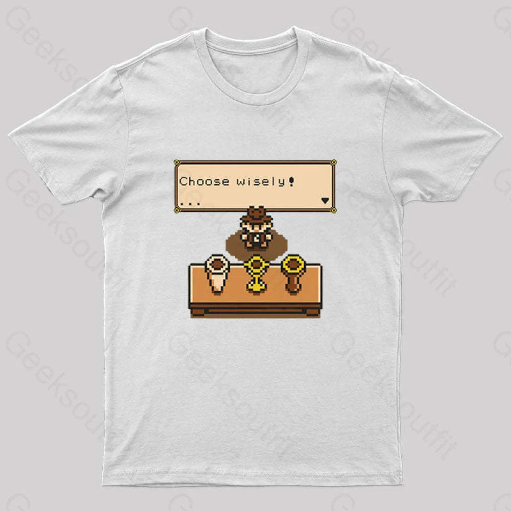 Choose Your Grail T-Shirt White / S