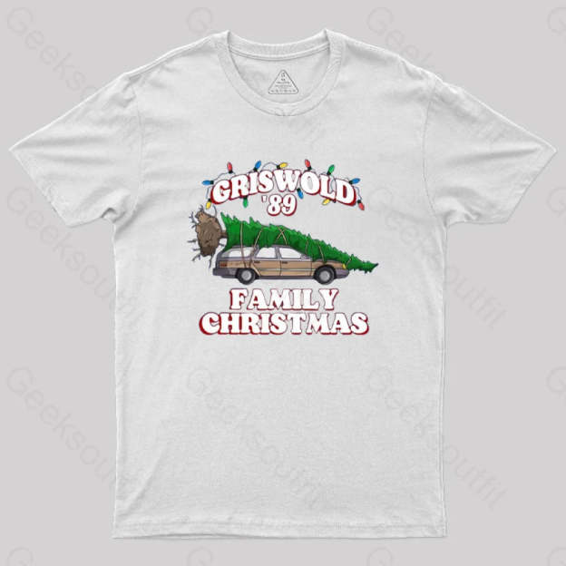 Christmas Vacation National Lampoons Geek T-Shirt White / S