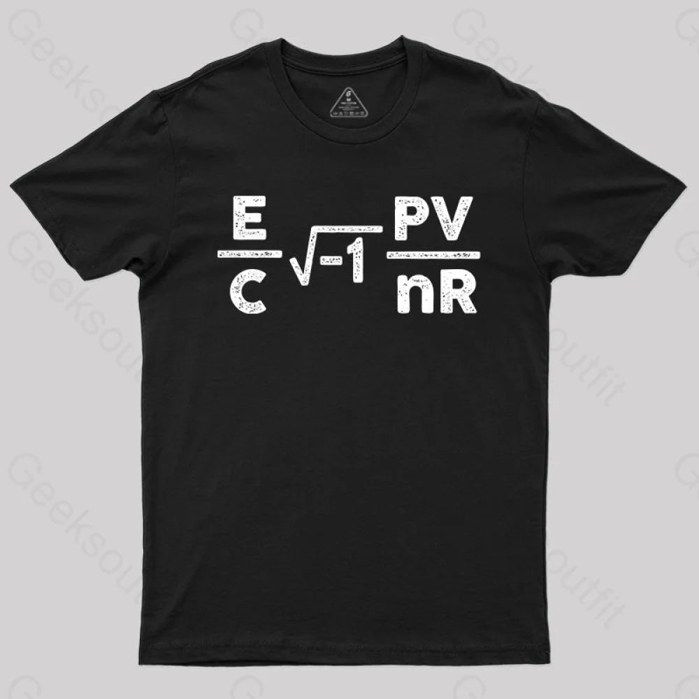 Circuit Total Resistance Formula T-Shirt Black / S Yc