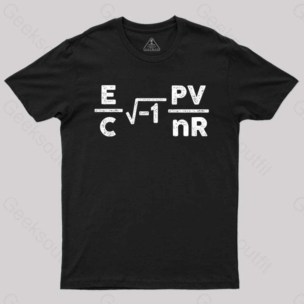 Circuit Total Resistance Formula T-Shirt Black / S Yc