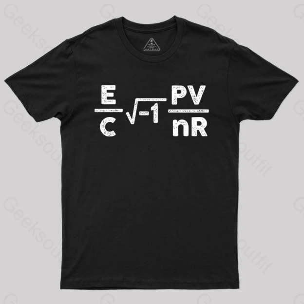 Circuit Total Resistance Formula T-Shirt Black / S Yc