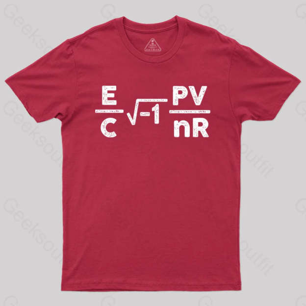 Circuit Total Resistance Formula T-Shirt Red / S Yc