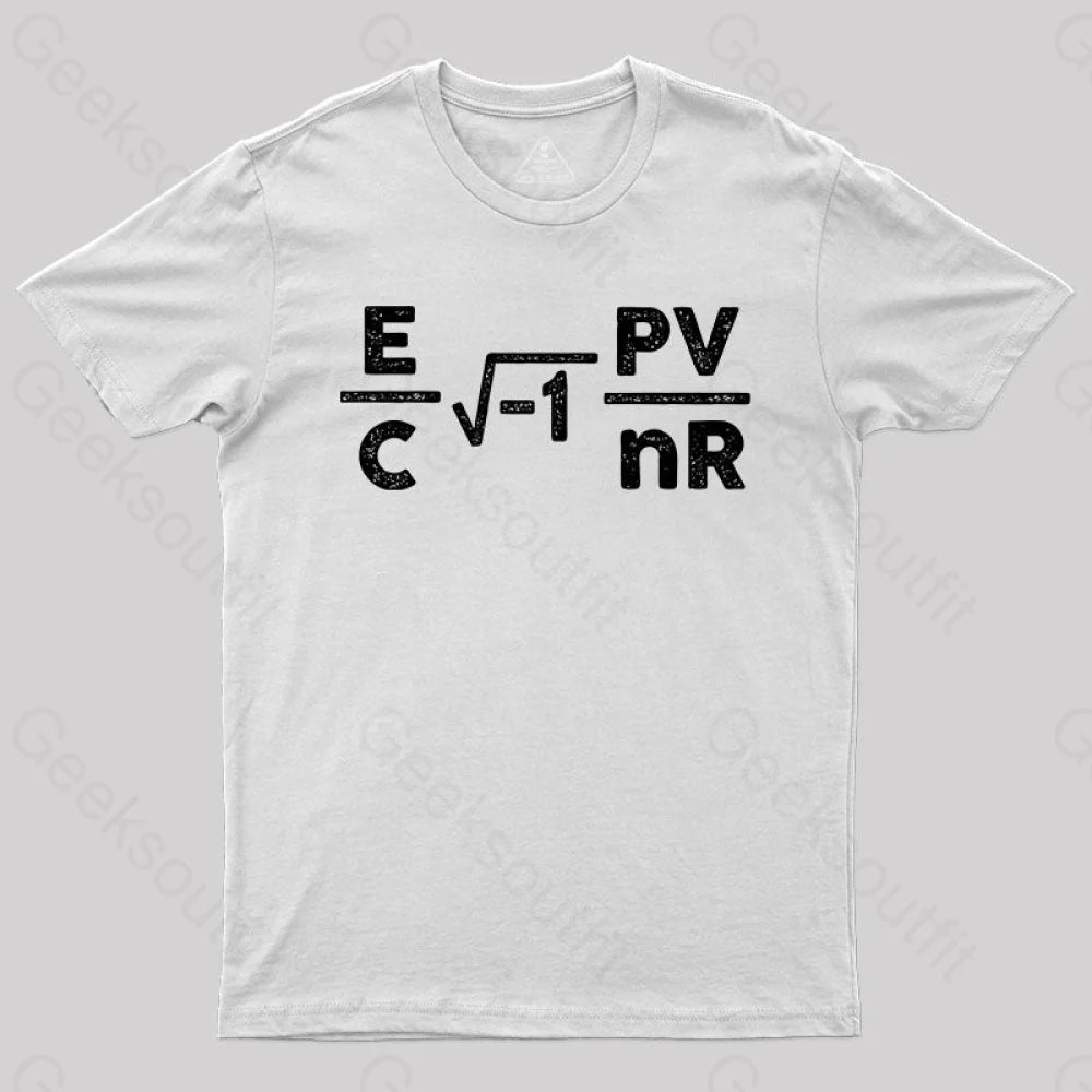 Circuit Total Resistance Formula T-Shirt White / S Yc