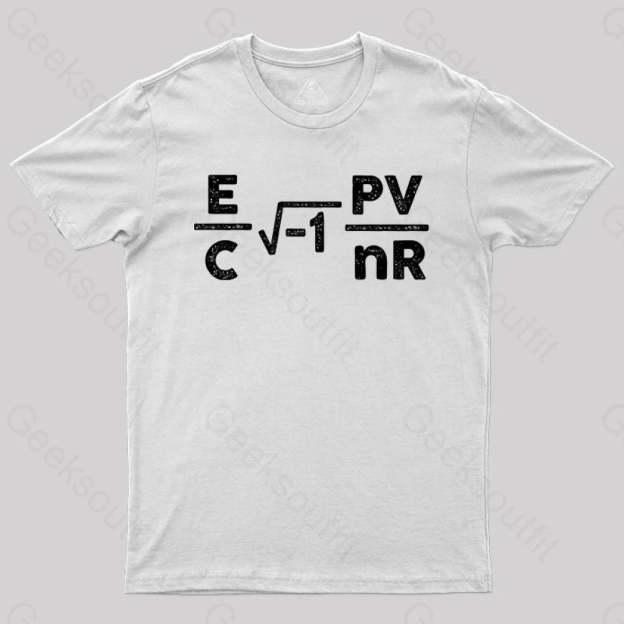 Circuit Total Resistance Formula T-Shirt White / S Yc