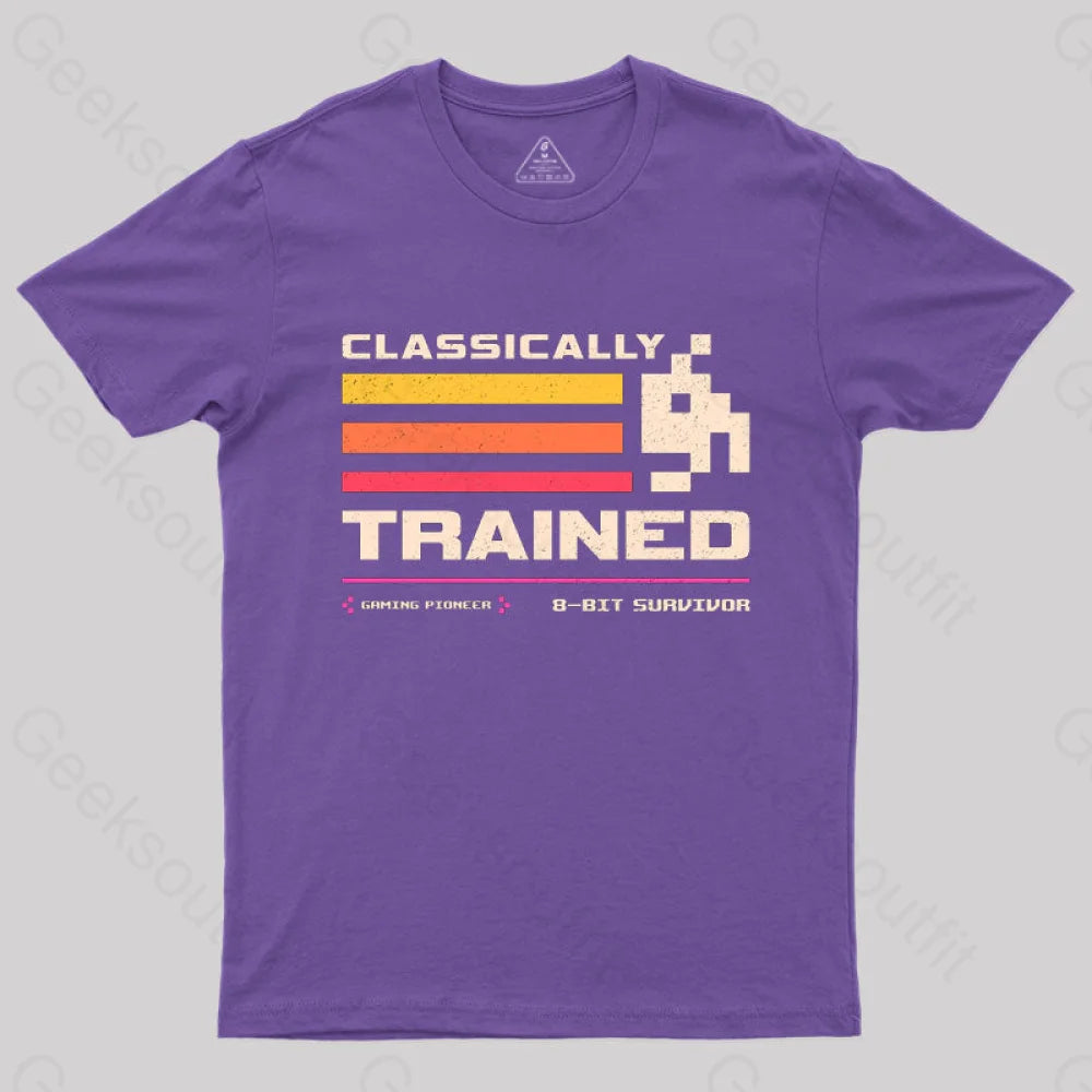 Classically Trained T-Shirt Purple / S