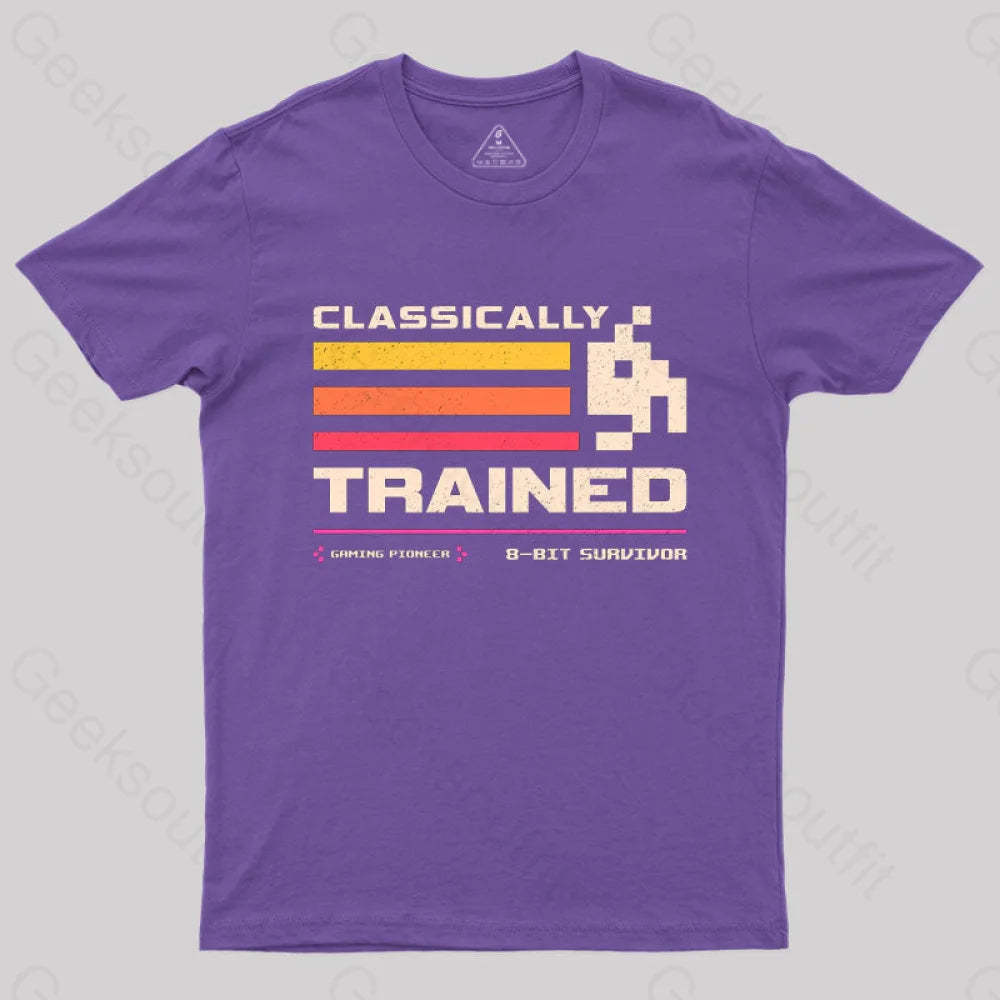 Classically Trained T-Shirt Purple / S
