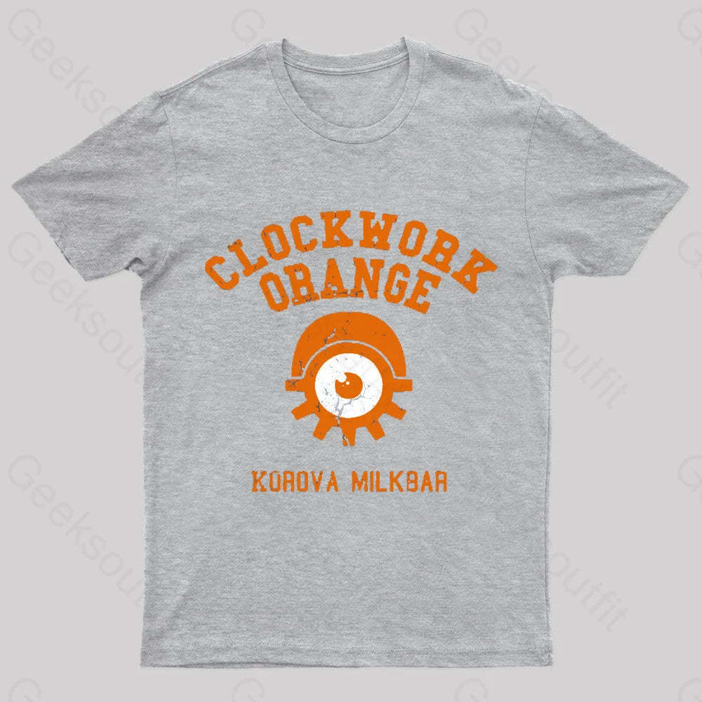 Clockwork Orange Nerd T-Shirt Grey / S