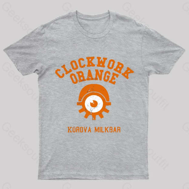 Clockwork Orange Nerd T-Shirt Grey / S