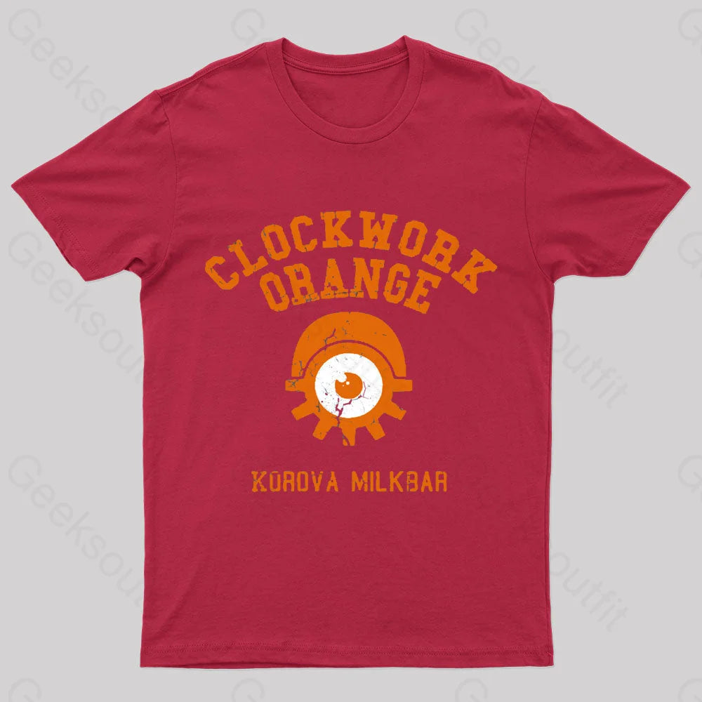 Clockwork Orange Nerd T-Shirt Red / S