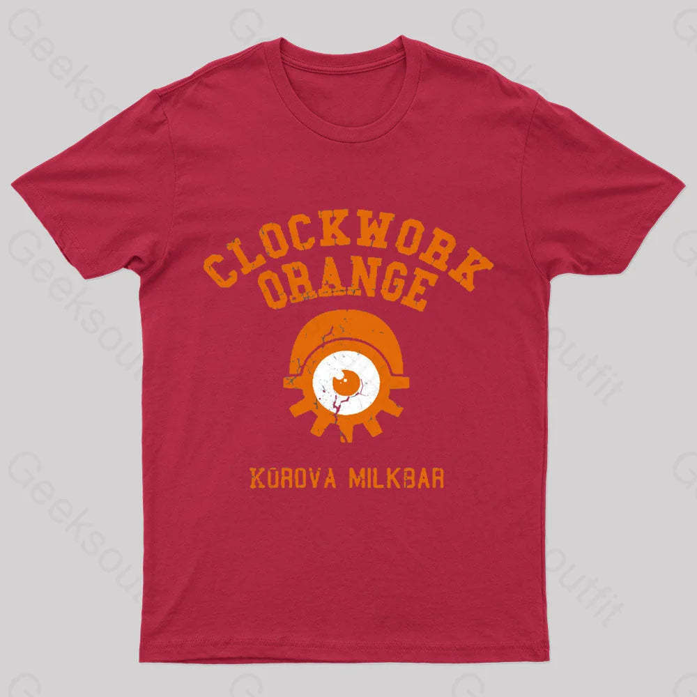 Clockwork Orange Nerd T-Shirt Red / S