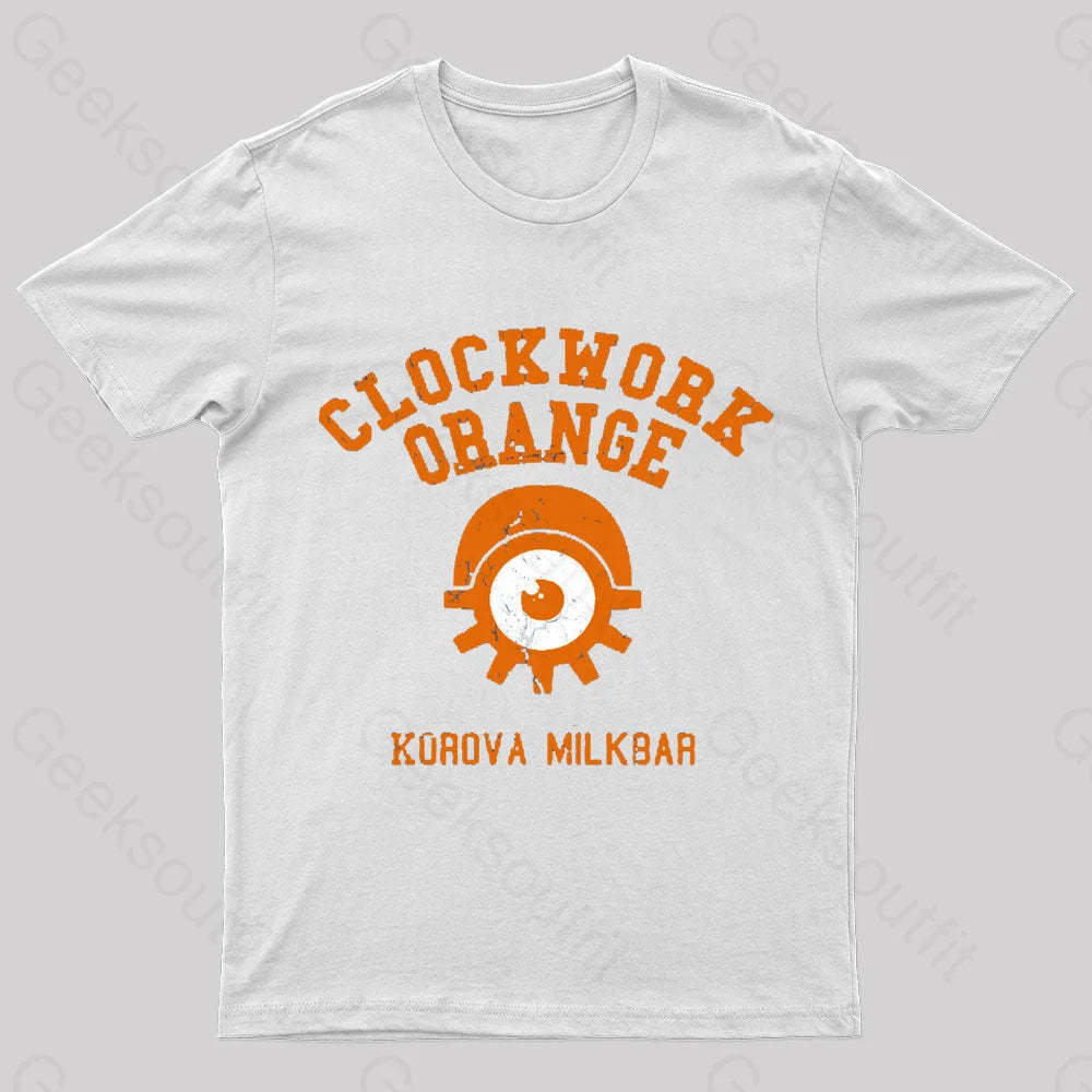 Clockwork Orange Nerd T-Shirt White / S