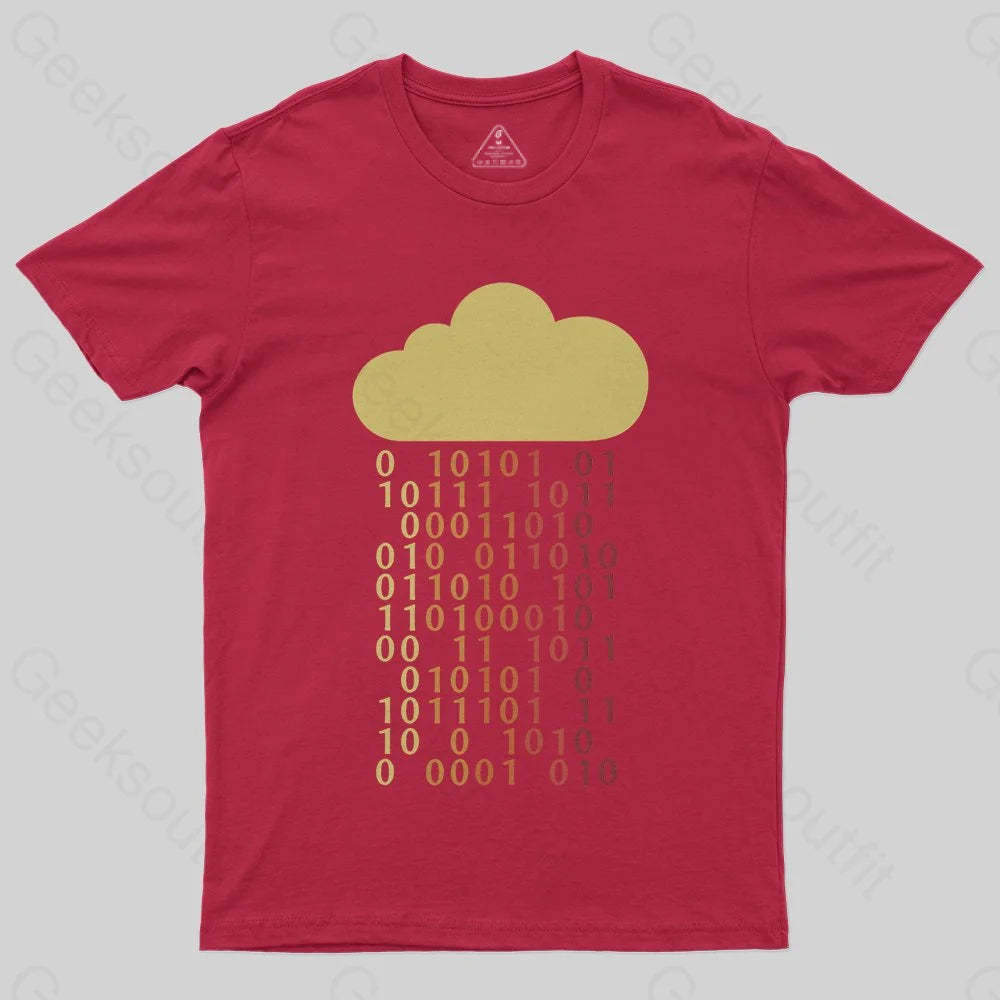Cloud Bit Sysadmin Coding Retro T-Shirt - Geeksoutfit