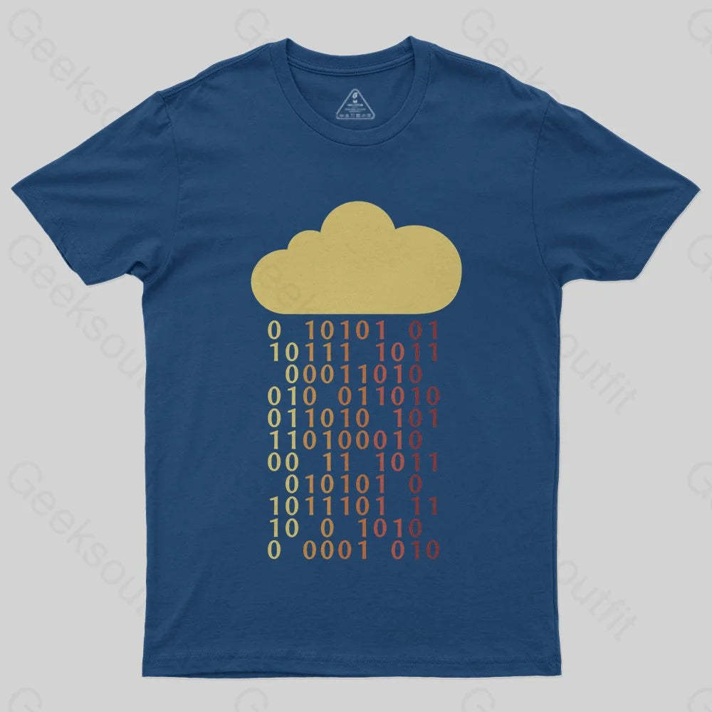 Cloud Bit Sysadmin Coding Retro T-Shirt - Geeksoutfit