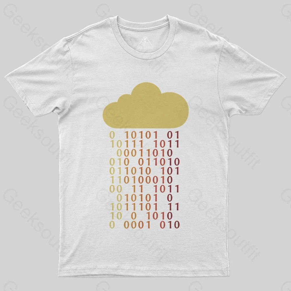 Cloud Bit Sysadmin Coding Retro T-Shirt - Geeksoutfit