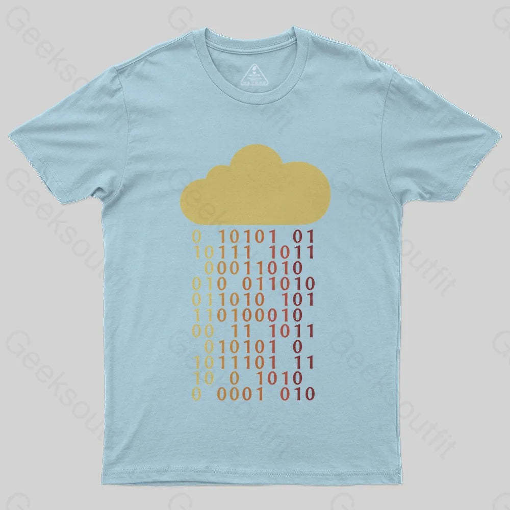 Cloud Bit Sysadmin Coding Retro T-Shirt - Geeksoutfit