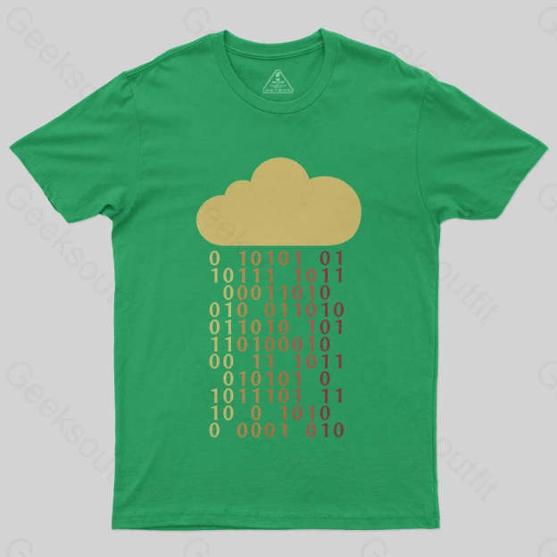 Cloud Bit Sysadmin Coding Retro T-Shirt - Geeksoutfit