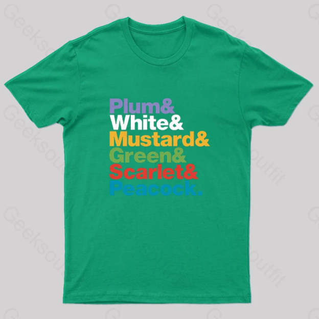 Cluevetica Nerd T-Shirt Green / S