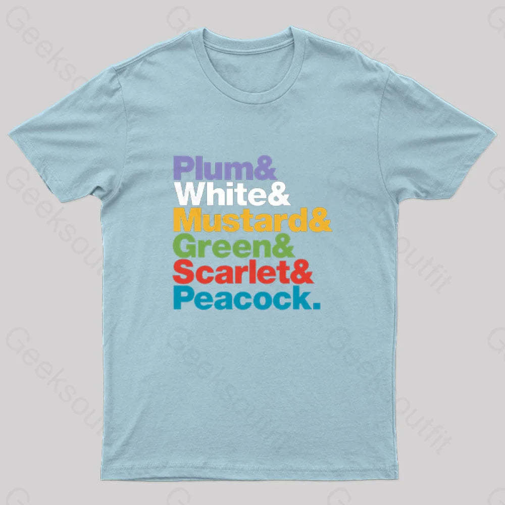 Cluevetica Nerd T-Shirt Light Blue / S