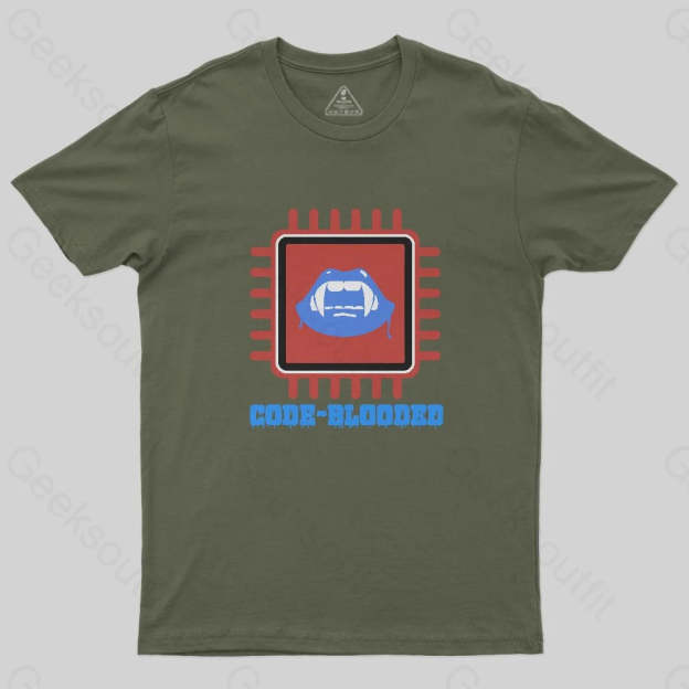 Code Blooded T-Shirt - Geeksoutfit