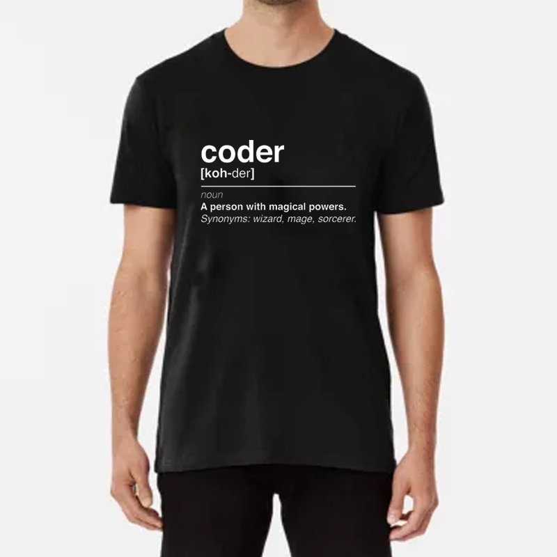 Coder definition T-Shirt - Geeksoutfit
