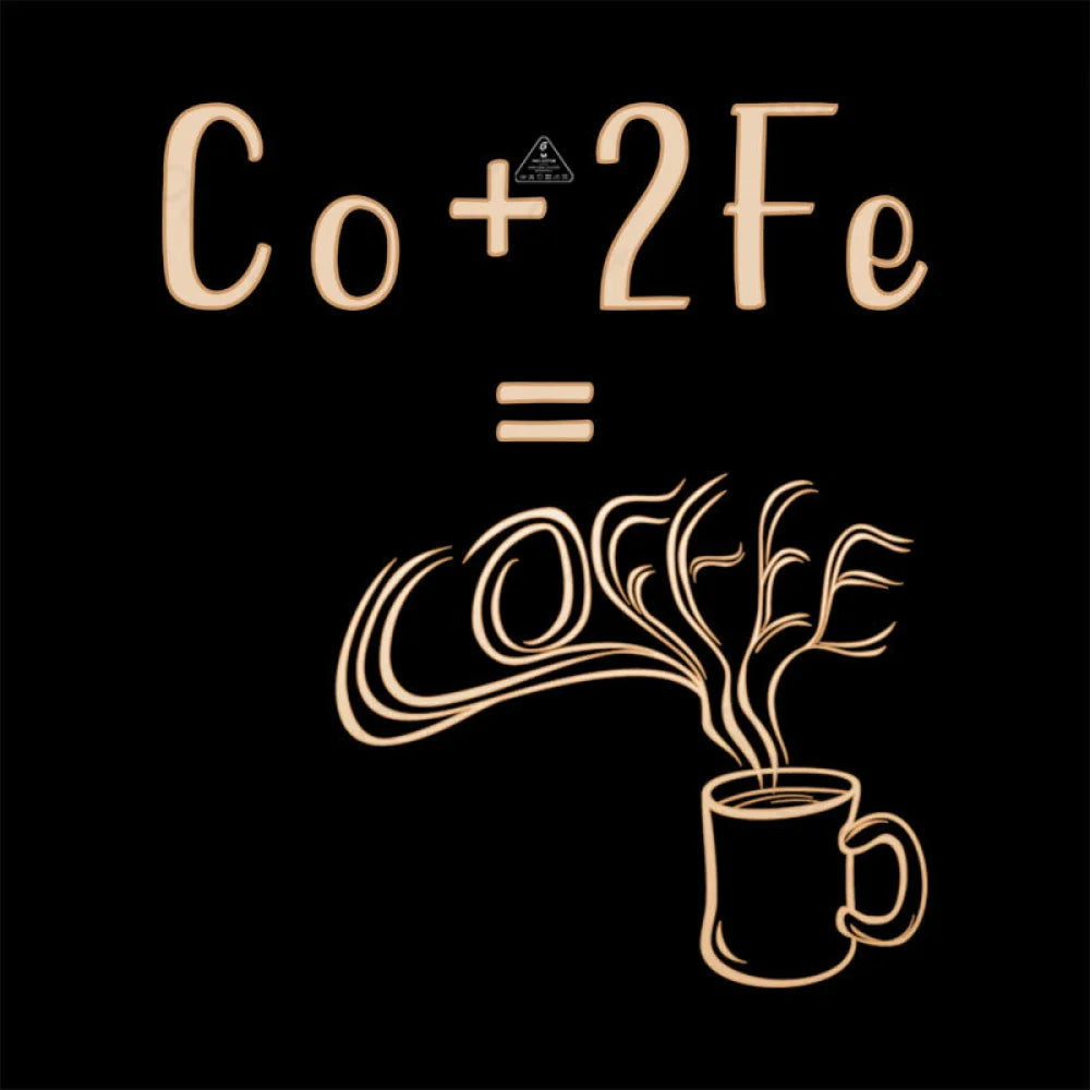 Coffee Elemental Chemistry Science T-Shirt