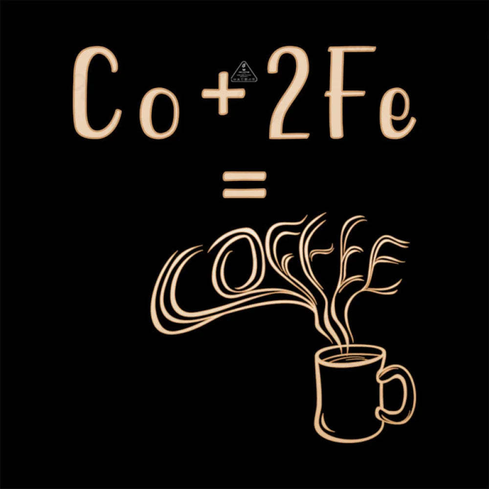 Coffee Elemental Chemistry Science T-Shirt