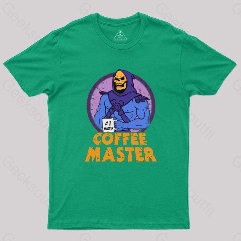 Coffee Master T-Shirt Green / S