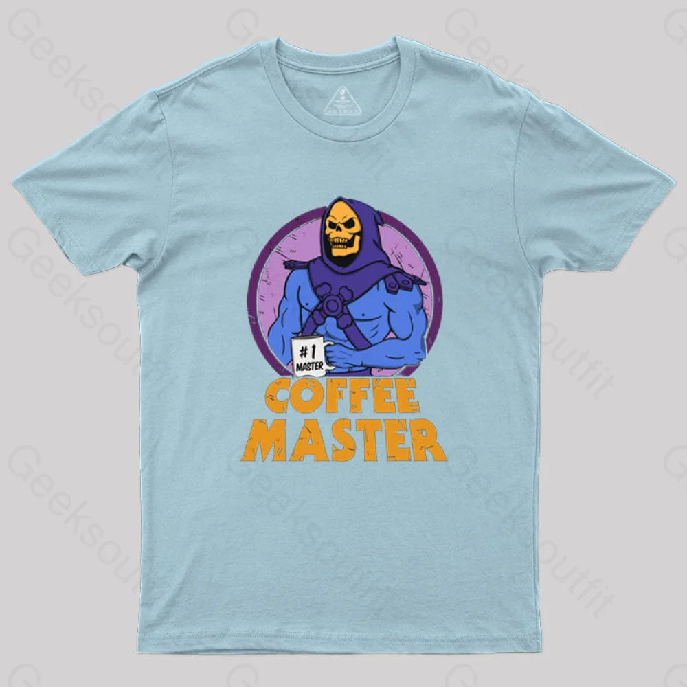 Coffee Master T-Shirt Light Blue / S