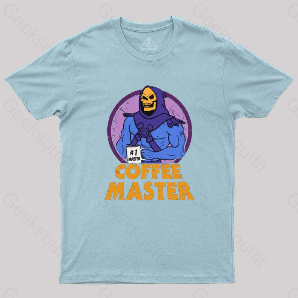 Coffee Master T-Shirt Light Blue / S
