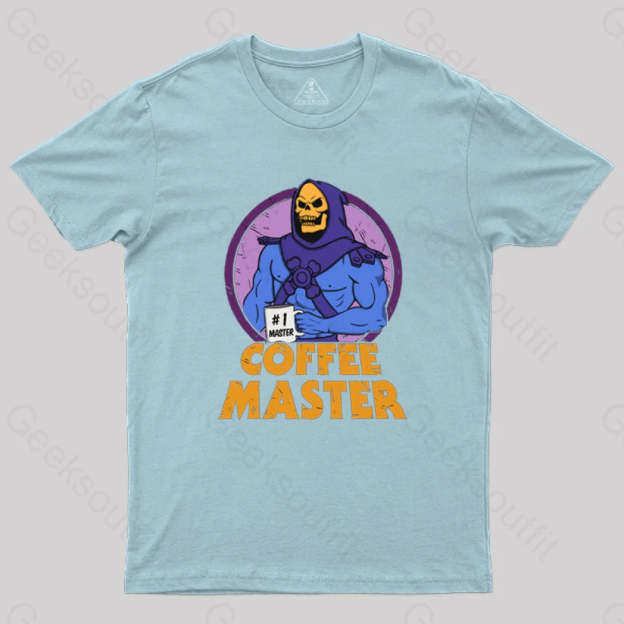 Coffee Master T-Shirt Light Blue / S