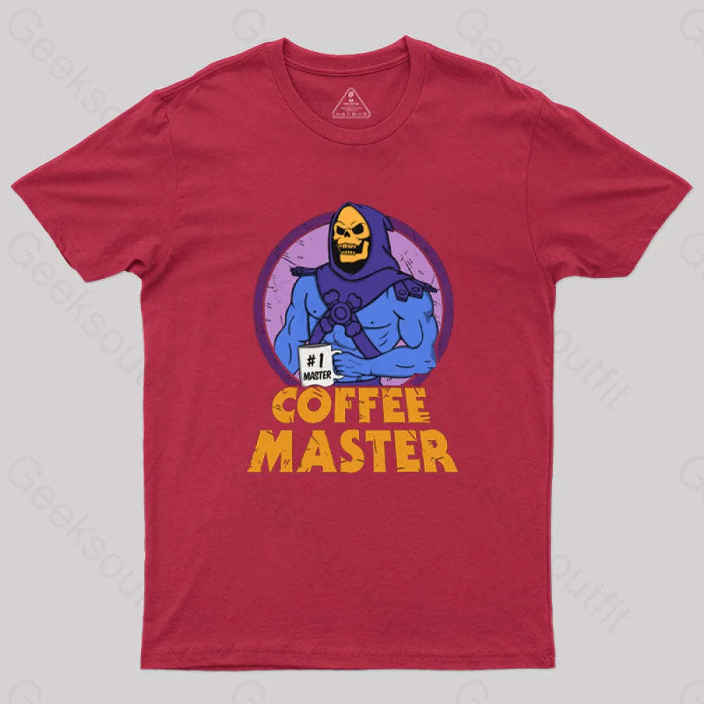 Coffee Master T-Shirt Red / S